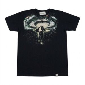 Imaginary Foundation T-Shirt Mens Large Galaxy Space Art Surreal Graphic Tee USA